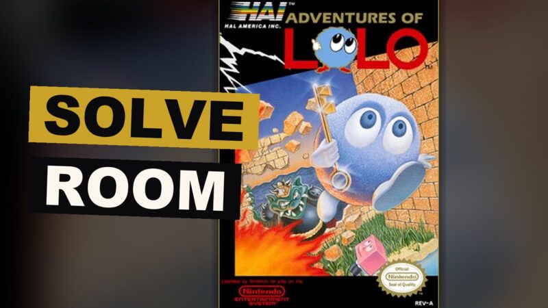 A round creature stands before a chamber of stone and hearts, studying the solemn order of its escape.