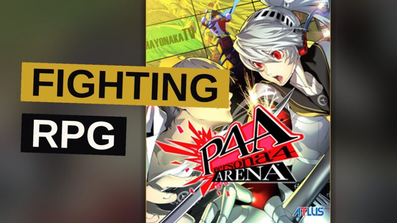 Two anime characters battle in a colorful arena, each accompanied by a glowing Persona spirit, with dynamic action lines and dramatic lighting.