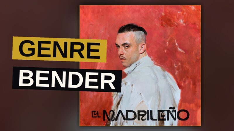 A guitarist stands in warm, dramatic lighting evoking the fusion of flamenco and modern pop.