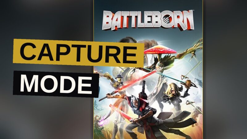 Five heroes fight over a control point on a battlefield.
