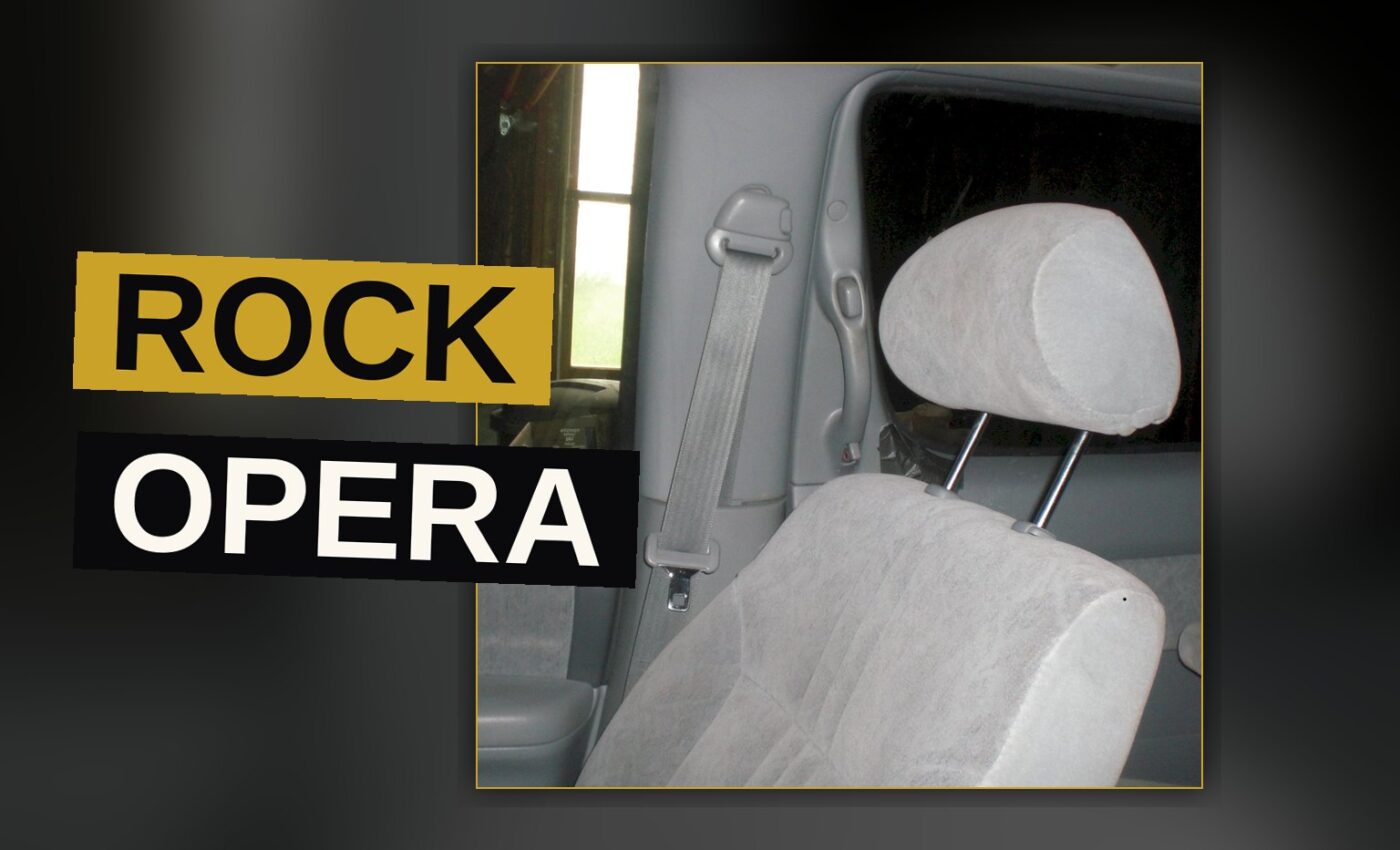 A guitar rests in a dim bedroom studio, bathed in warm light, evoking a quiet yet ambitious musical statement.