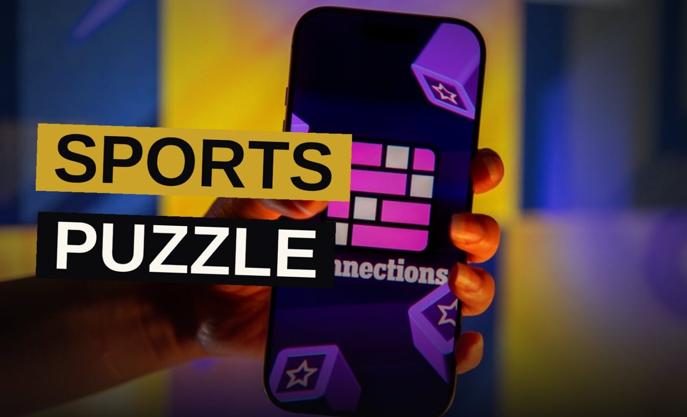 Four groups of sports balls representing different categories of the Connections: Sports Edition puzzle.