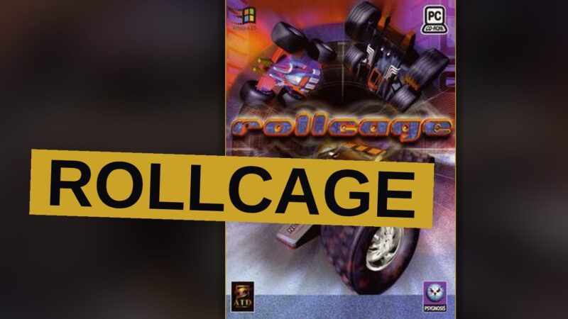 Six cars press upon each other along a narrow road, engines roaring and dust rising.