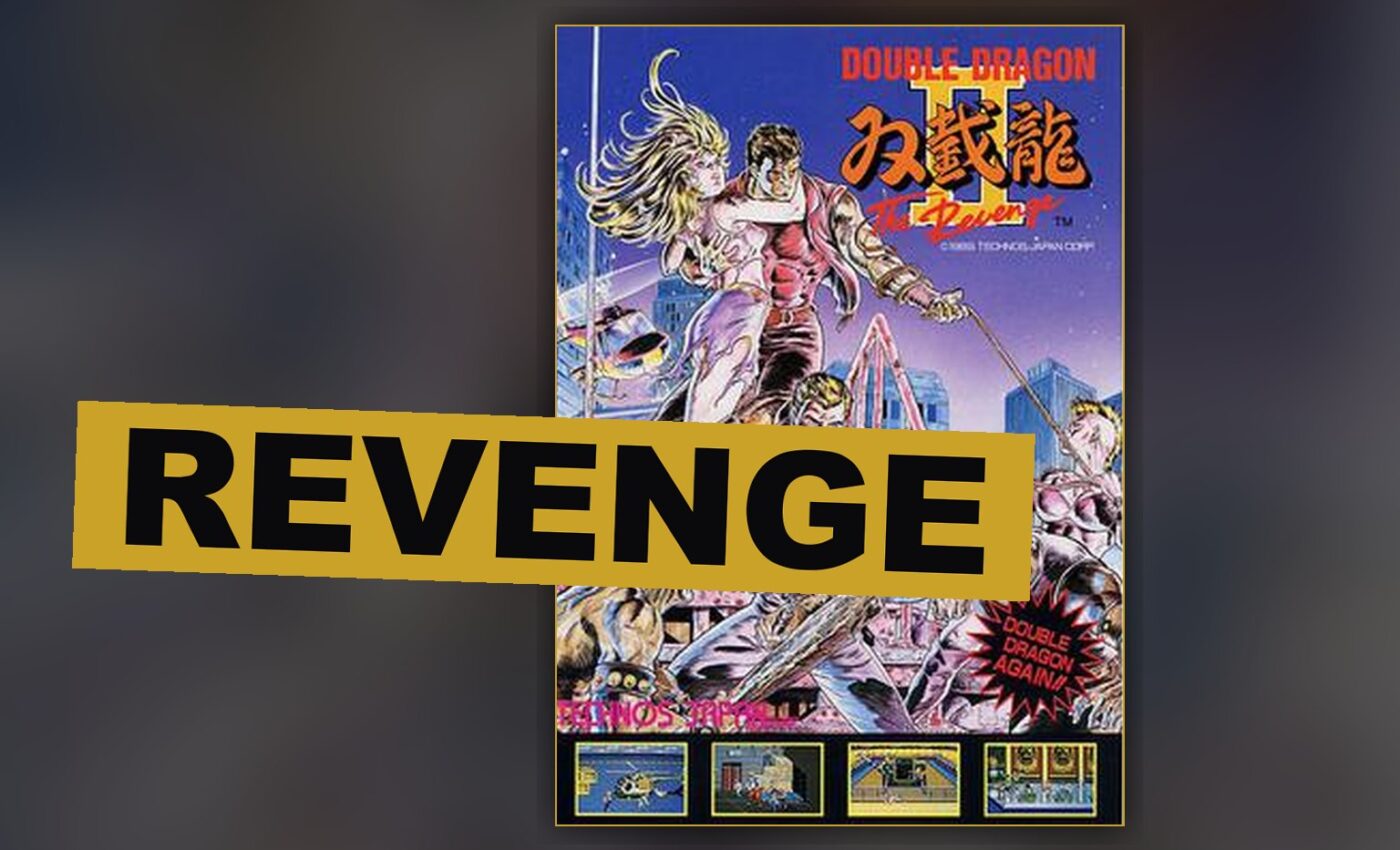 A fighter stands amid ruin, resolved upon vengeance against the gang that took his love.