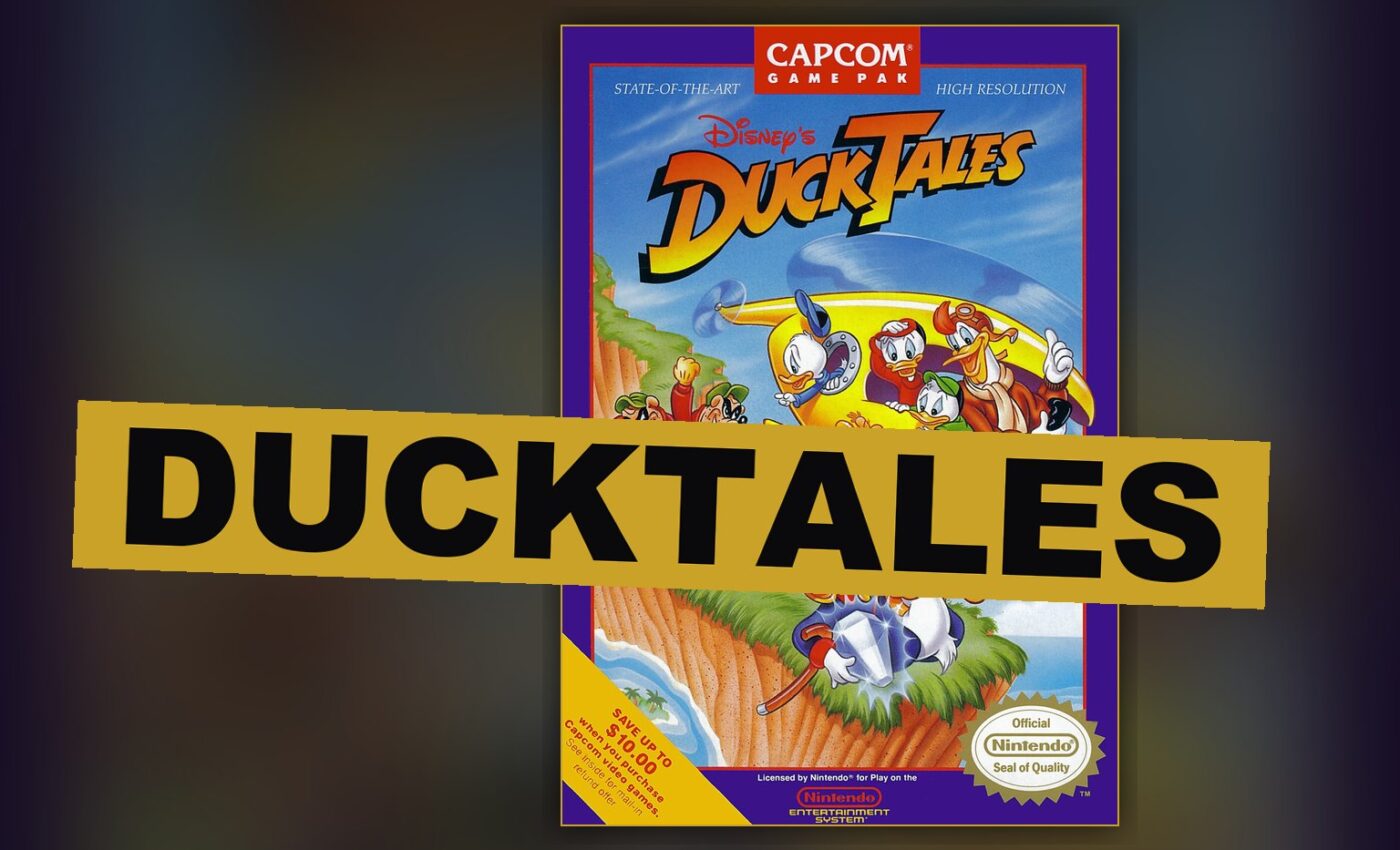 DuckTales NES box art