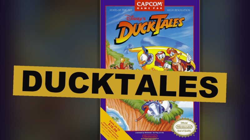 DuckTales NES box art