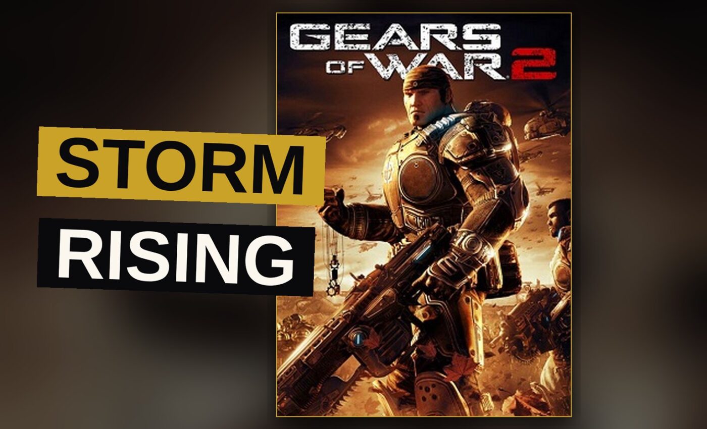 Soldiers huddle behind ruined cover as a storm of flame and ruin descends upon the ravaged city.