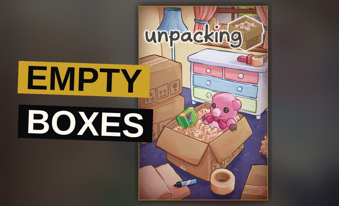 A room full of boxes and belongings, each object set gently in its place, telling a life's tale without a word.
