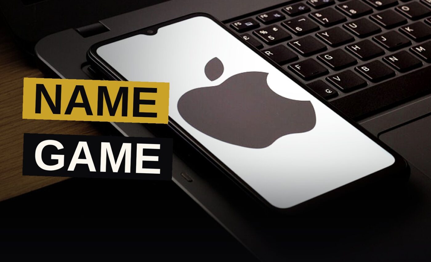 A foldable device rests upon a dark table, its true name yet a secret and mystery.