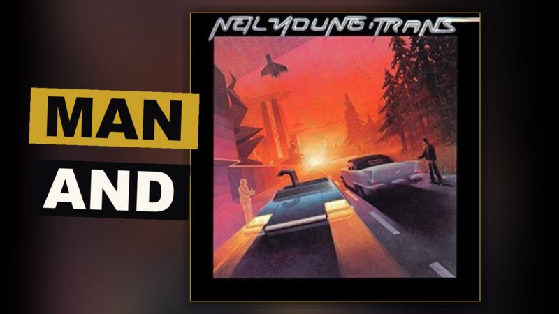A man stands before glowing machines, his voice carried through wires into the far distance.