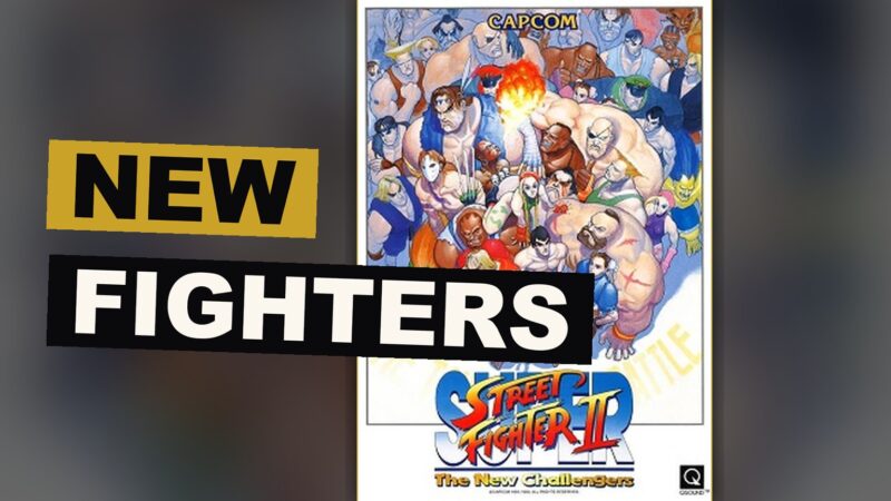 A full roster of fighters stand ready across a bright arena, their drawn forms made anew for this fresh mode of play.