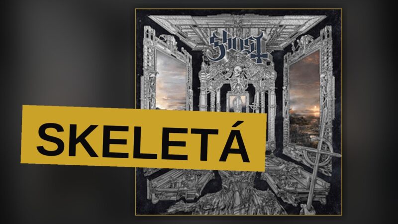 Cover art for Ghost's album Skeletá