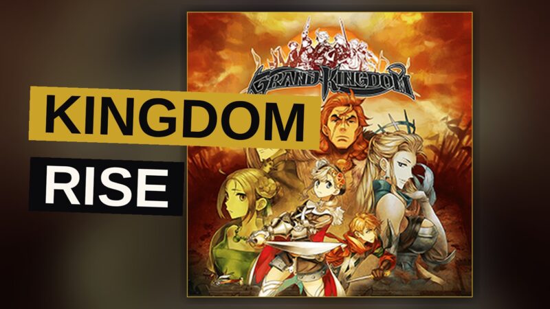 A grand kingdom rises across a hex-grid map as armies clash upon distant fields.