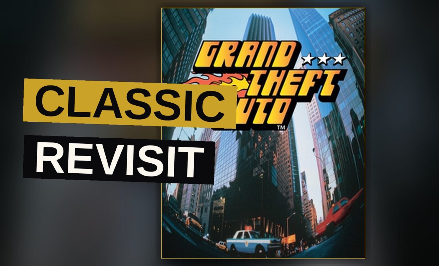 A cinematic view of a sprawling 1990s-inspired city at dusk, with palm trees, neon lights, and lowriders on the streets.