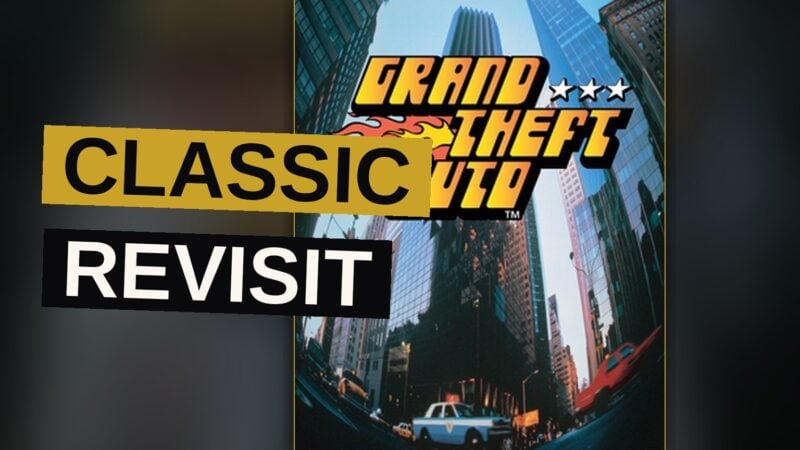 A cinematic view of a sprawling 1990s-inspired city at dusk, with palm trees, neon lights, and lowriders on the streets.