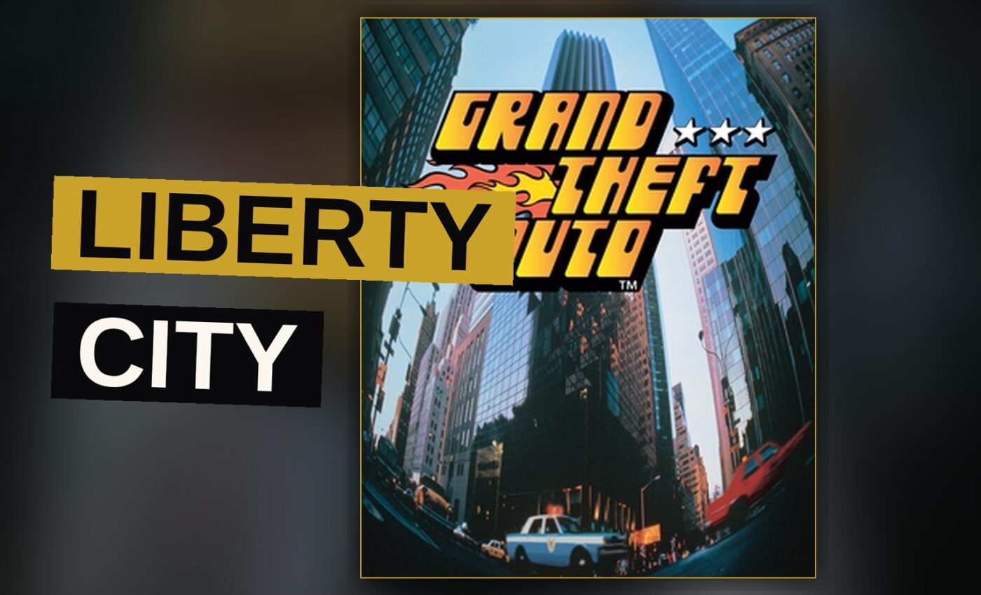 A speeding car races through a neon-lit city while police cruisers chase in pursuit.