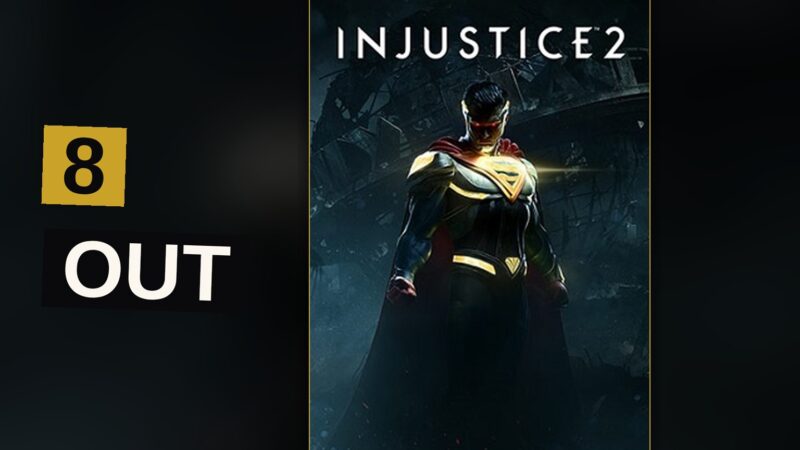 Batman and Superman clash in armored gear during an intense battle scene.