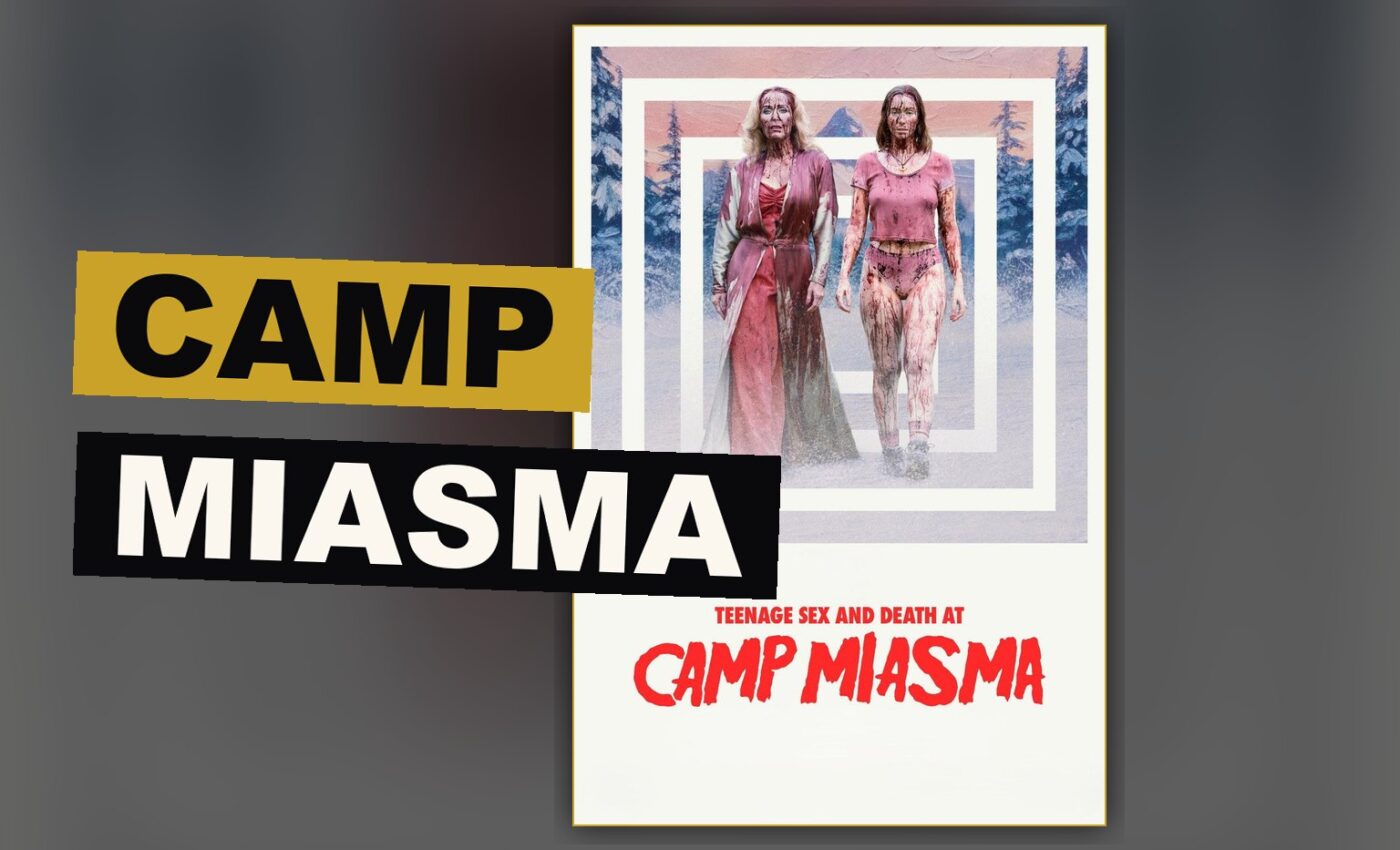 A young director and the guarded star of an old horror film draw close in a cabin lit by red light, caught between fear and desire.