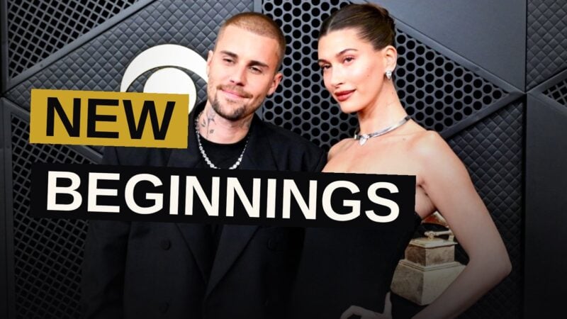 Justin Bieber and Hailey Bieber kiss tenderly at a bar while playing pool.