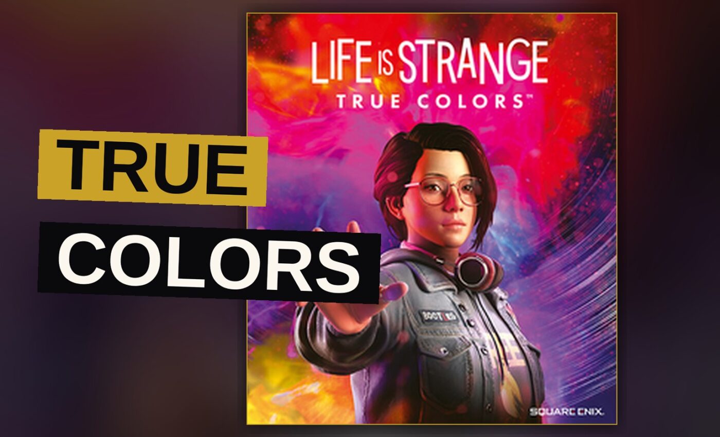 A maiden stands amid a town of mountains, encircled by phantom hues that betray the hidden passions of those around her.