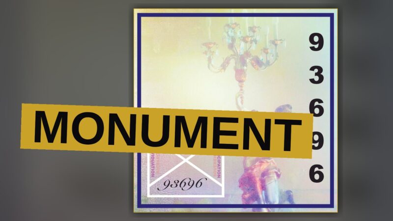 A dramatic, cathedral-like scene bathed in dark, ornate light evoking the intensity of extreme music.