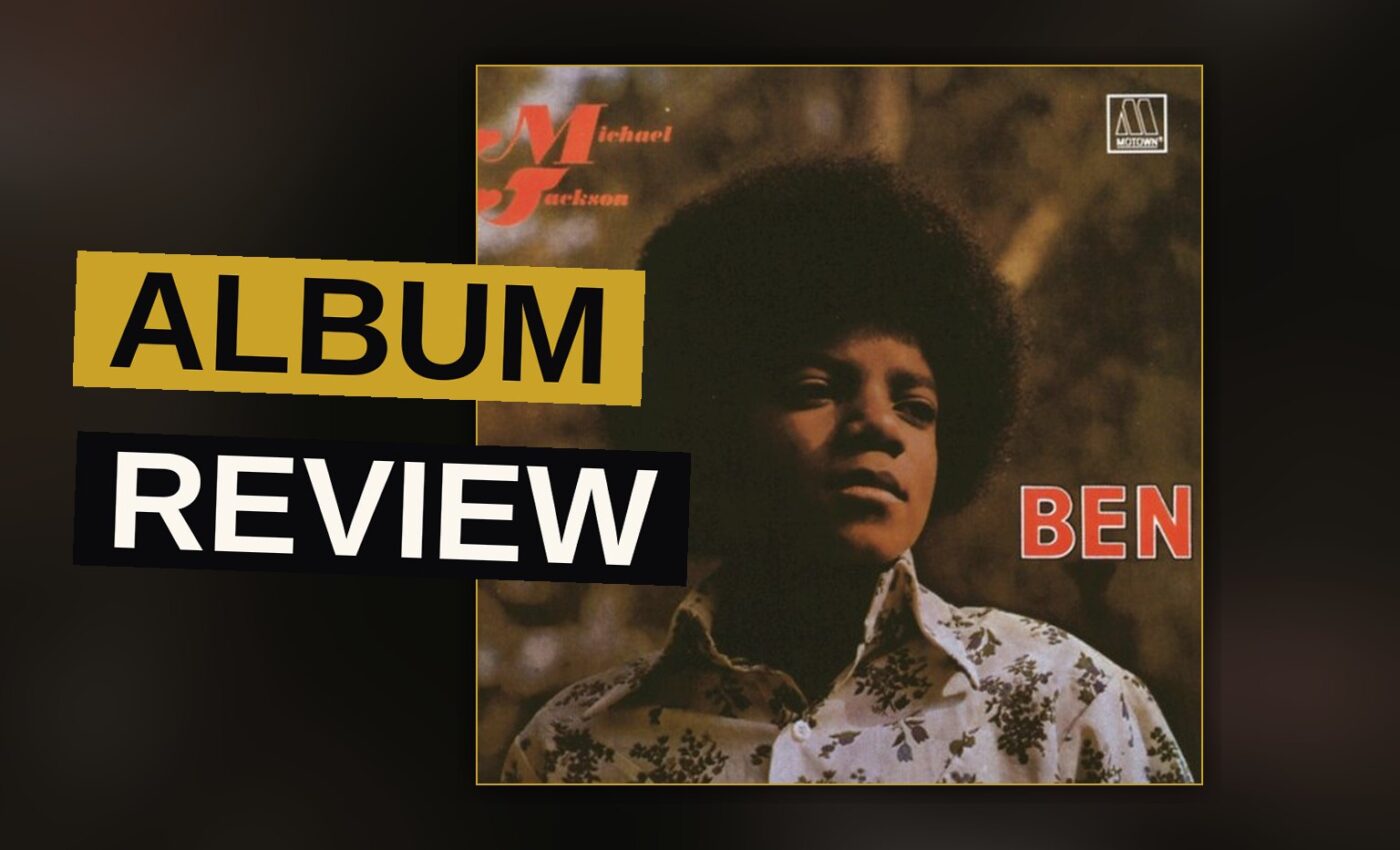 A 1972 vinyl record sleeve with a soft-focus portrait of a young Michael Jackson.
