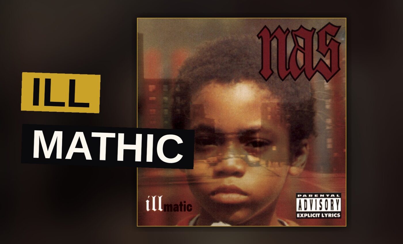 A solitary figure stands amid a dimly lit urban street scene evoking the album's New York setting.