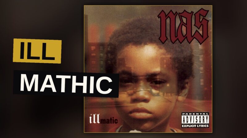 A solitary figure stands amid a dimly lit urban street scene evoking the album's New York setting.