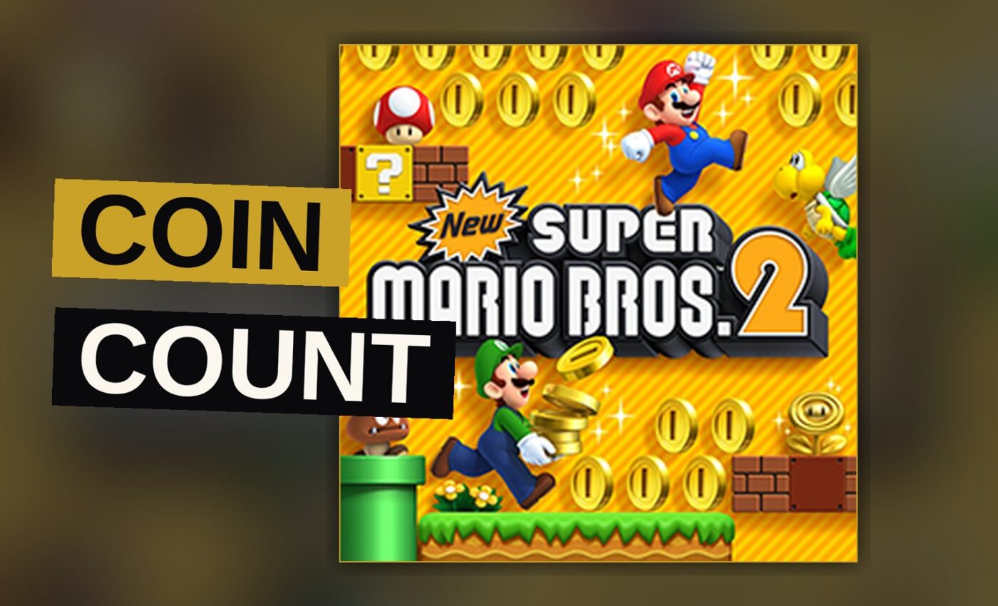 A hero gathers coins upon a verdant plain, his gaze fixed upon a secret door of gold.
