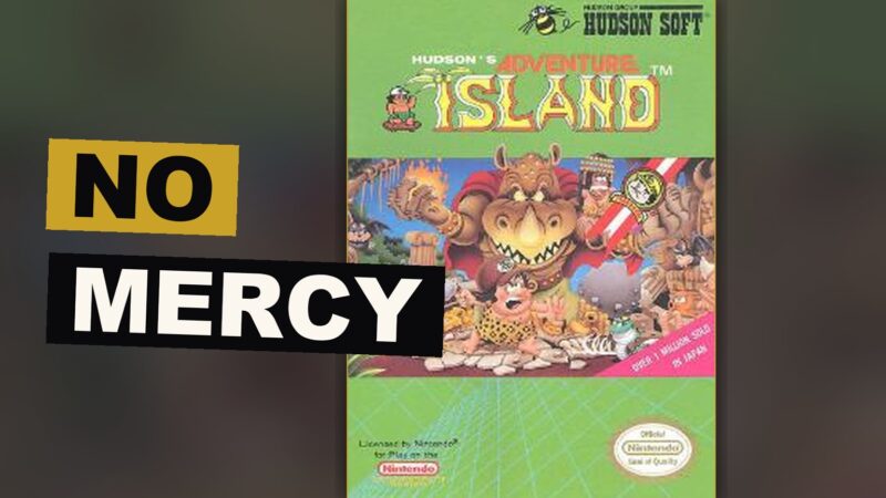 A hero bounds across a bright island, club raised against skeletons, a clock pressing him ever forward.