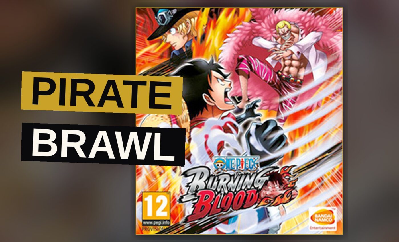 Two pirates of straw hats meet in battle, their fists raised upon the field of combat.