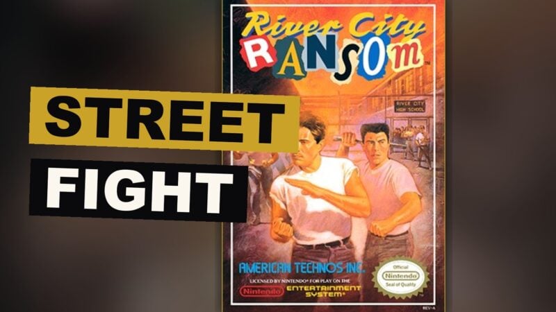 Two heroes fight gang members in the narrow streets of River City, gathering gold to grow stronger.