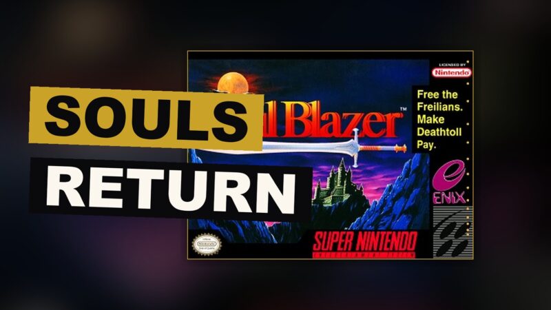 A hero stands amid a town yet unfinished, wherein freed souls take the shapes of houses and villagers once more.
