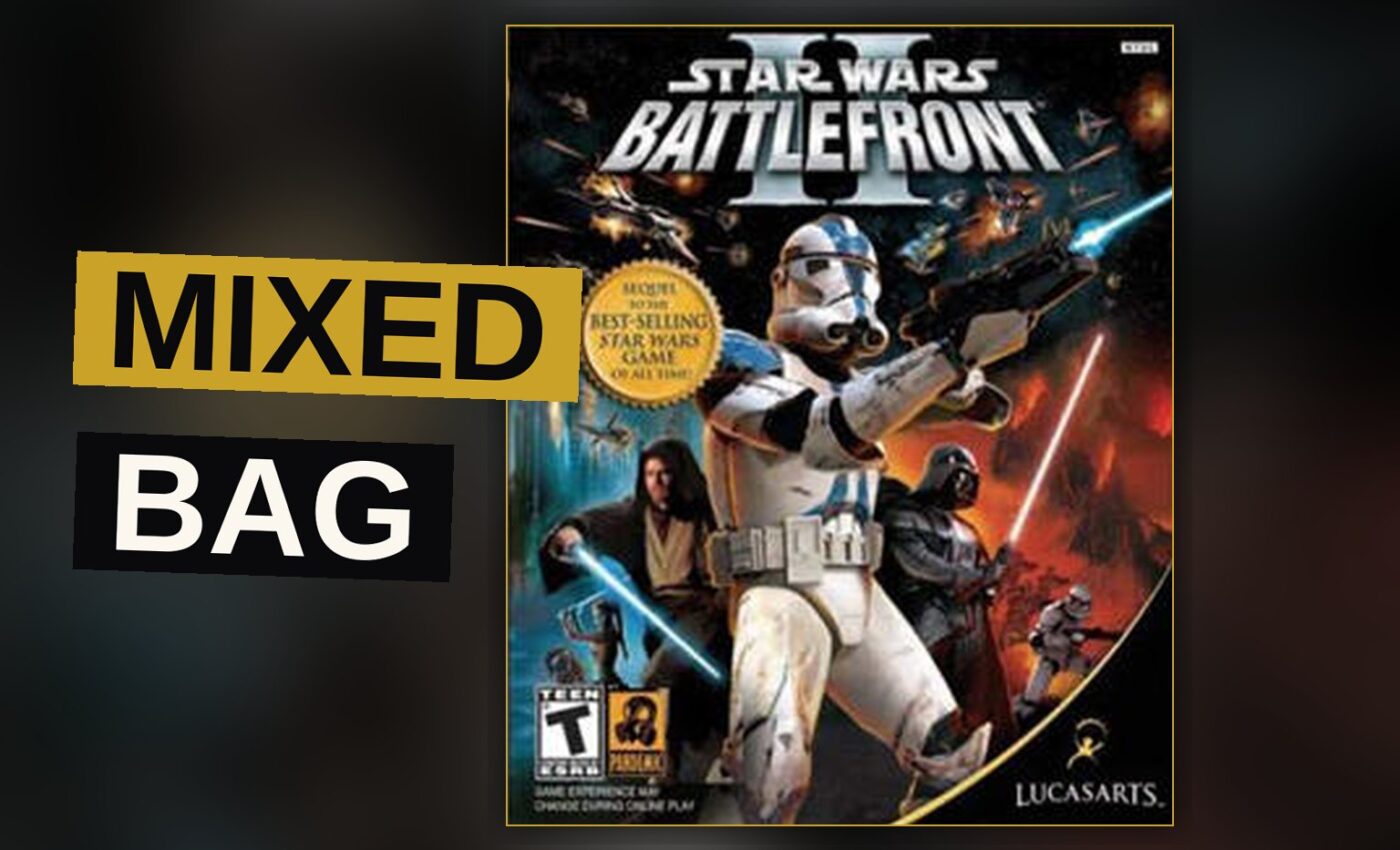 Stormtroopers clash with rebels upon a vast and desolate battlefield.