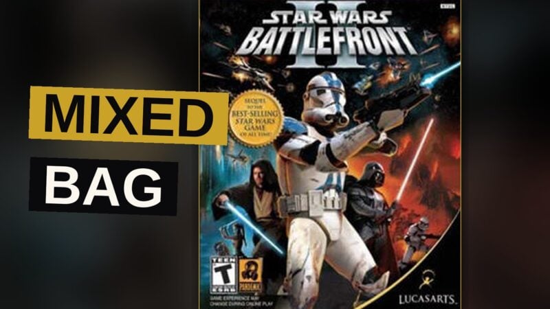 Stormtroopers clash with rebels upon a vast and desolate battlefield.
