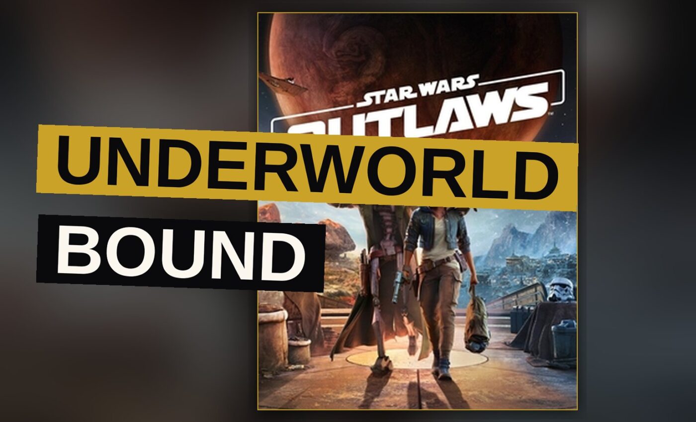 A smuggler creeps through a shadowy alien alley, watchful of rival gangs lurking beyond the dim light.