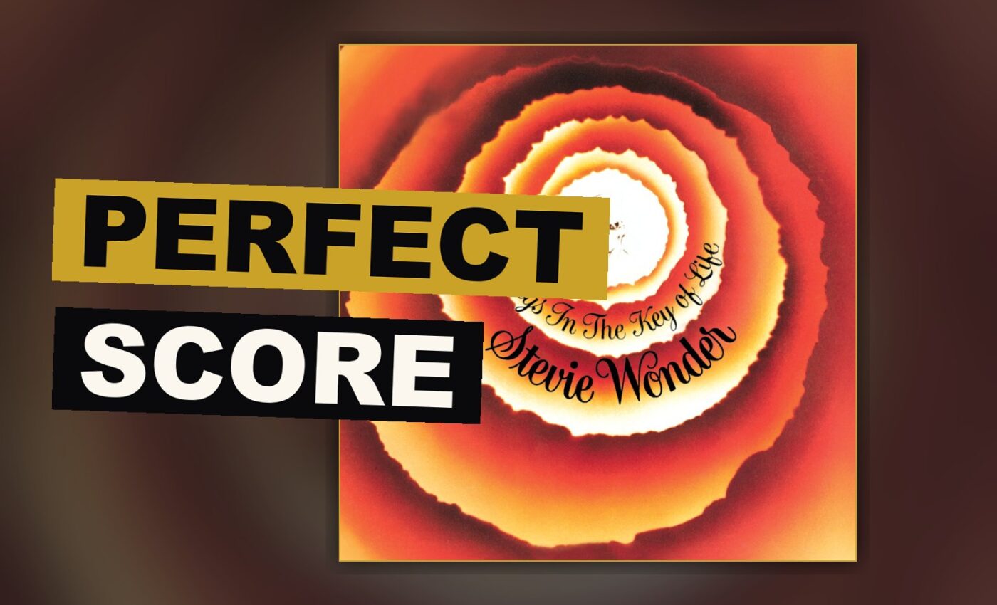 A double record lies open beneath a dim and solemn light, its many songs promised within one vast sitting.