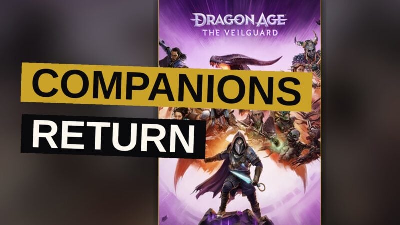 A band of companions stand together before a rift of pale, ghastly light in a ruined and shadowy realm.
