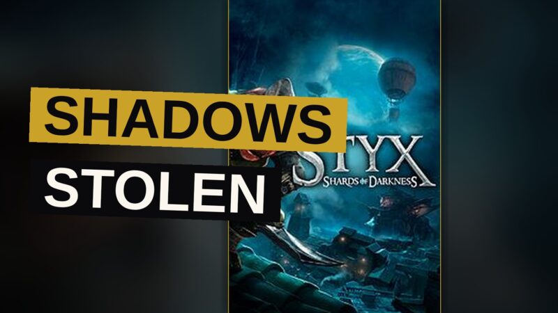A thief moves silently through a dark forest corridor lit by glowing runes.