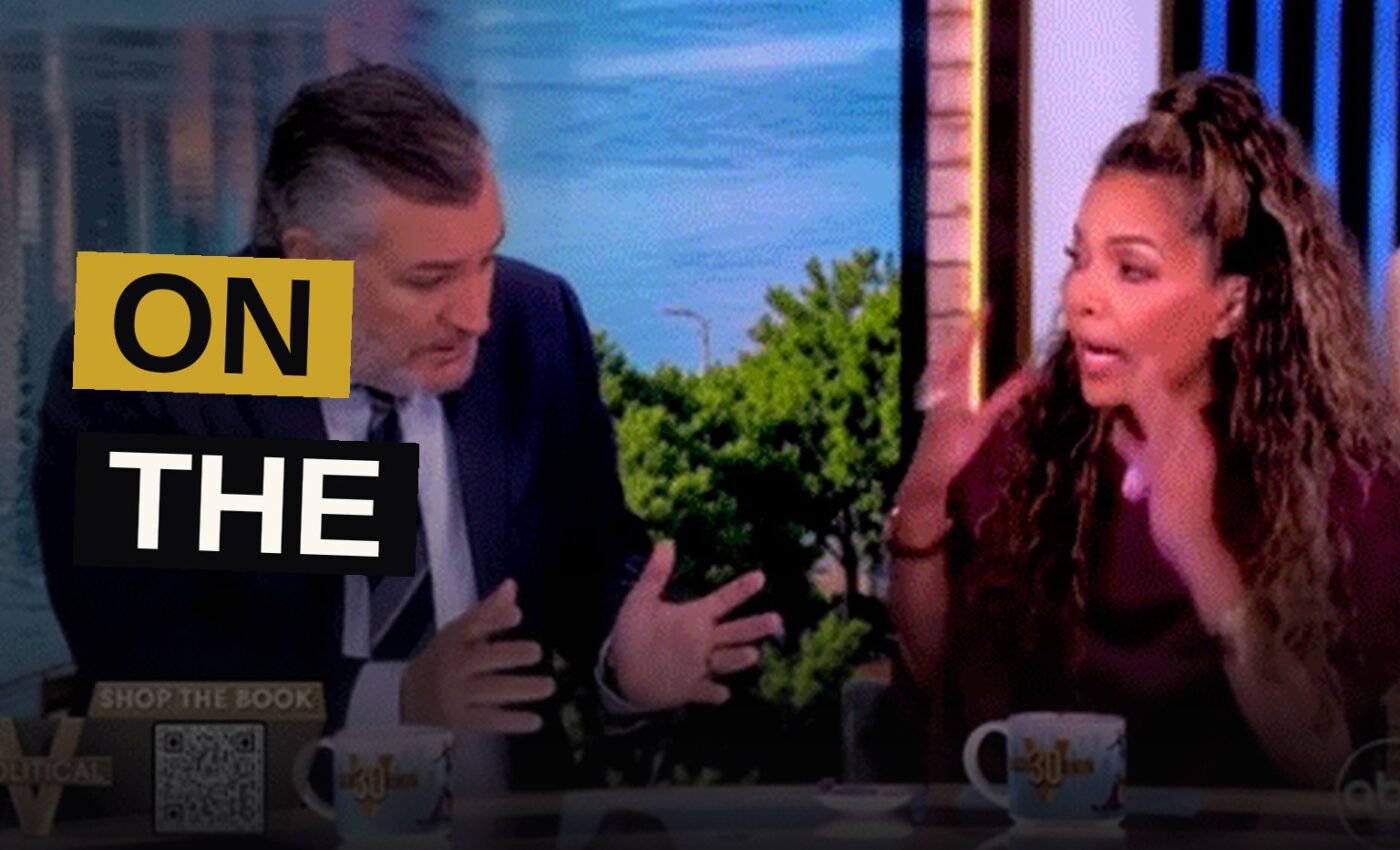 Ted Cruz debates The View's co-hosts on stage about affirmative action and Clarence Thomas.