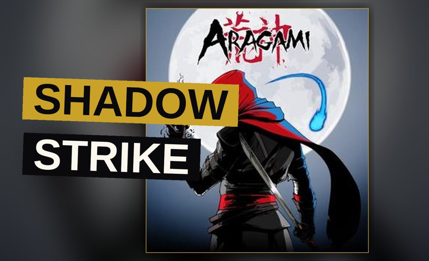 A hooded assassin stands amid darkness as shadow spreads across a dim corridor.