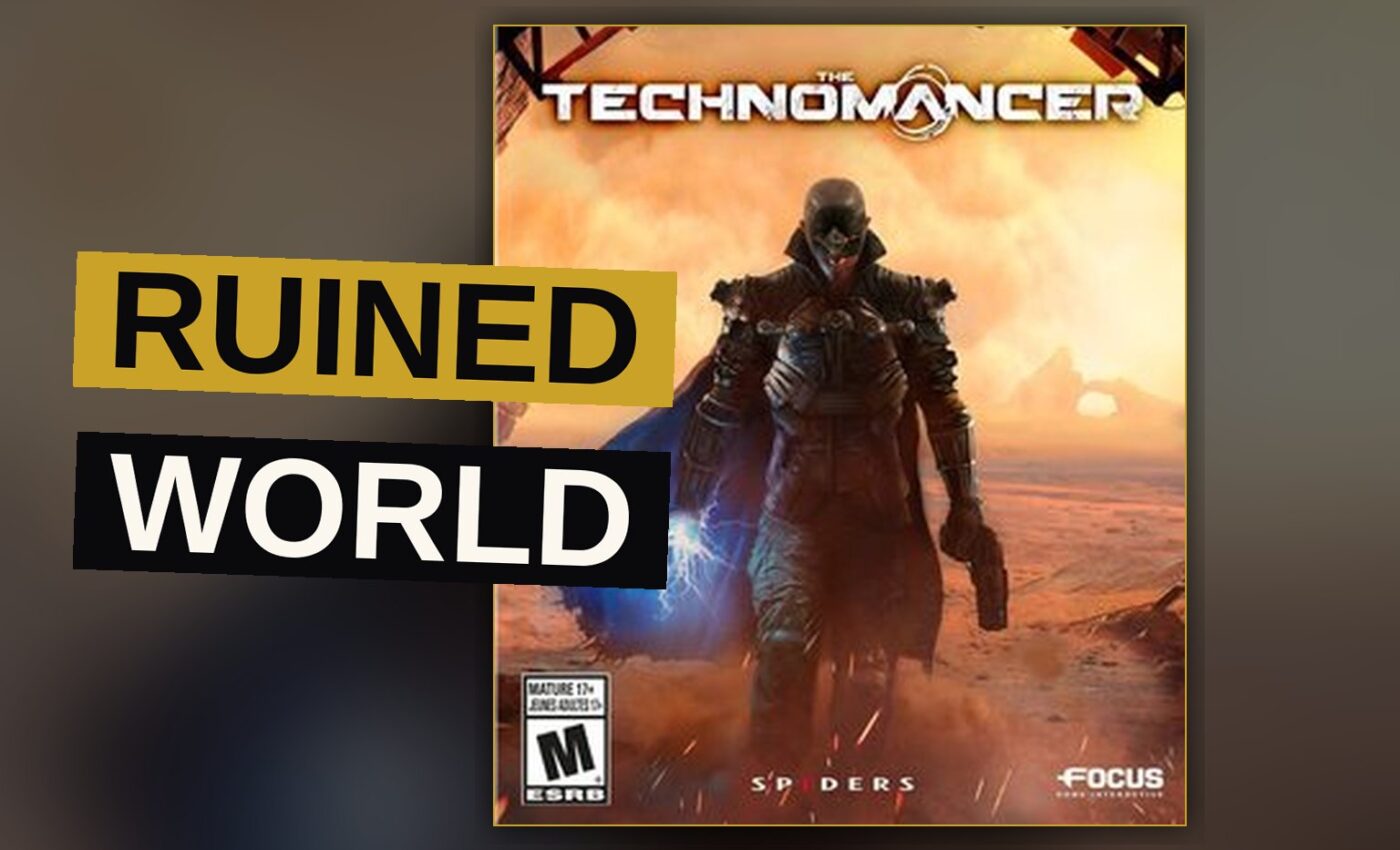 A technomancer surveys the ruined cities of a Mars left desolate by mankind.