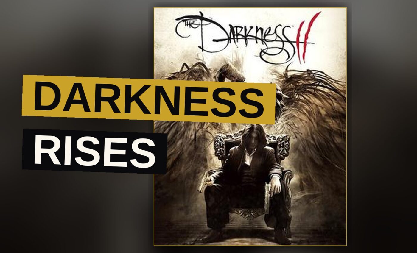 A man stands upon a darkened street, shadows curling about him as he prepares for battle.