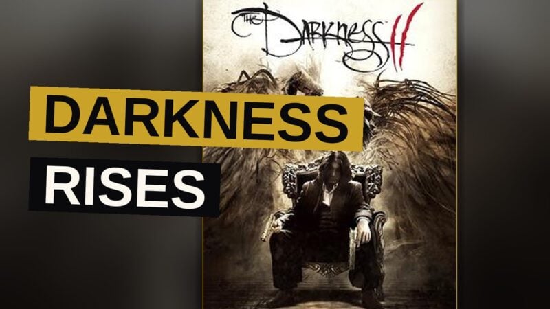 A man stands upon a darkened street, shadows curling about him as he prepares for battle.