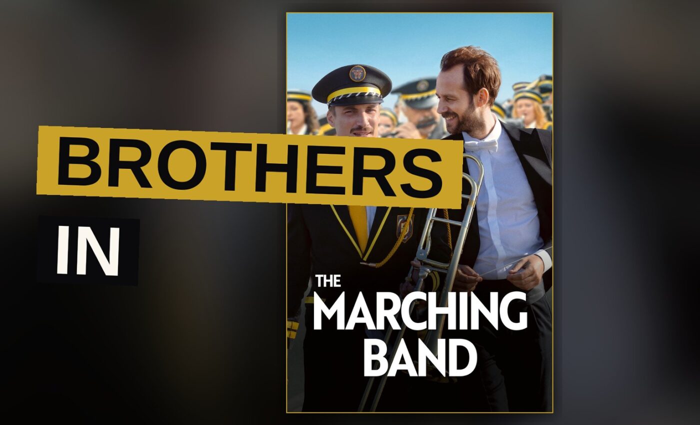 A conductor and a horn player stand together upon a stage, brothers bound by music neither expected to share.