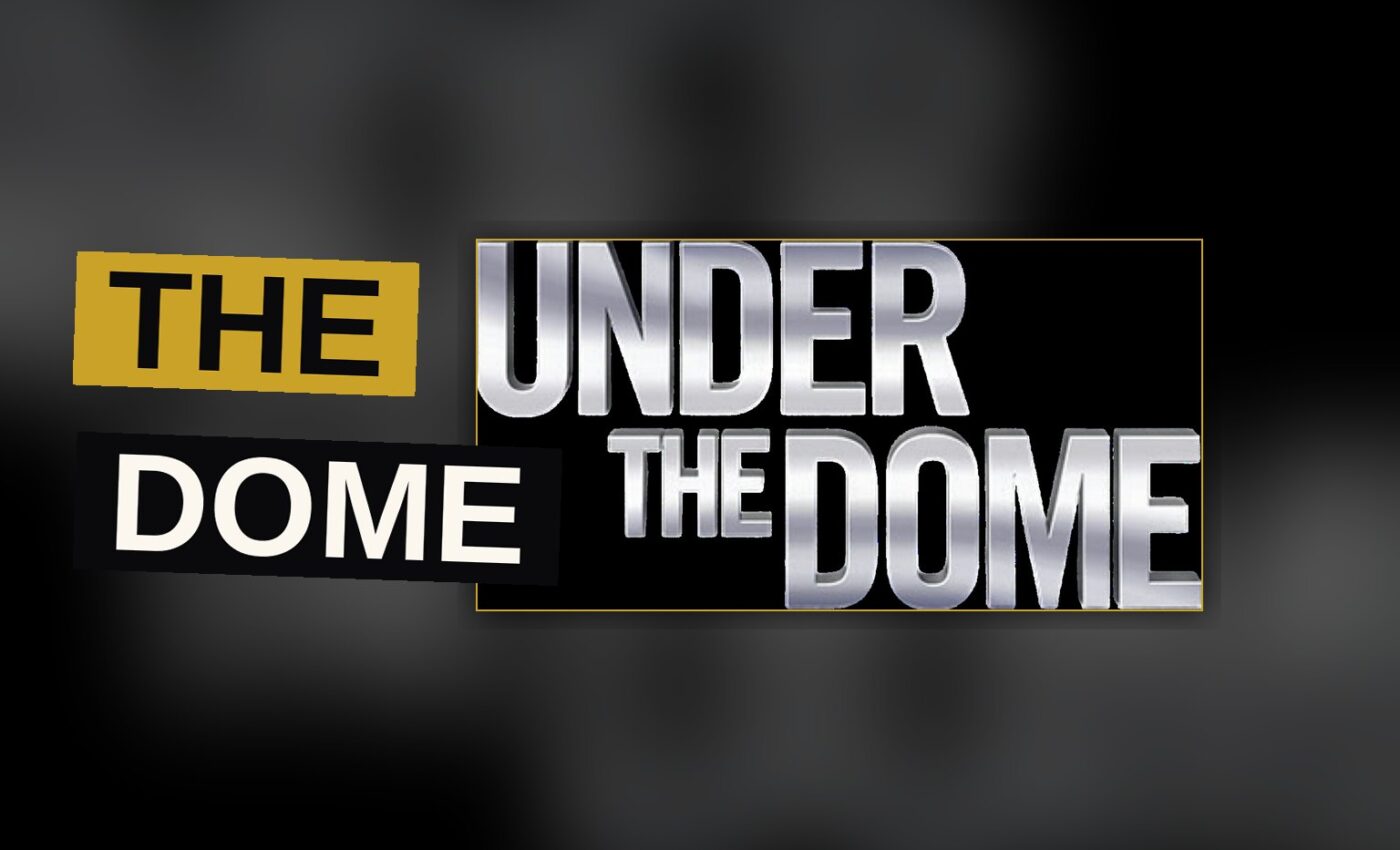 A dome encloses a quiet New England town, cutting it off from the world beyond.