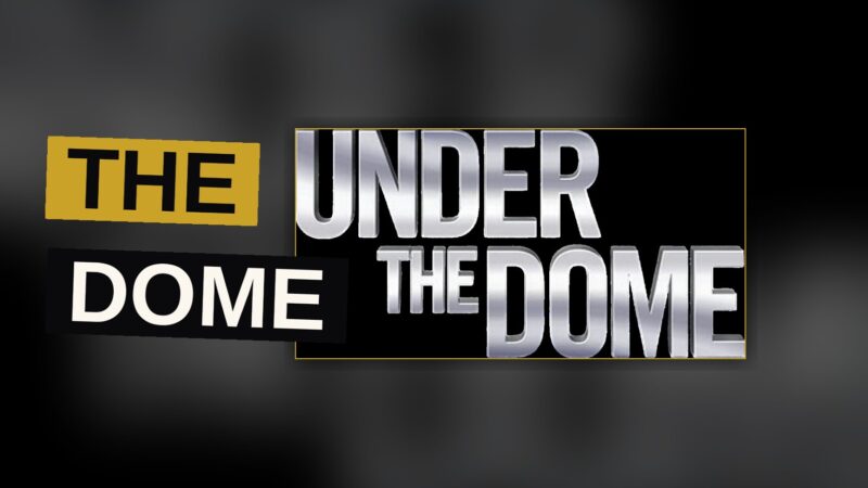 A dome encloses a quiet New England town, cutting it off from the world beyond.