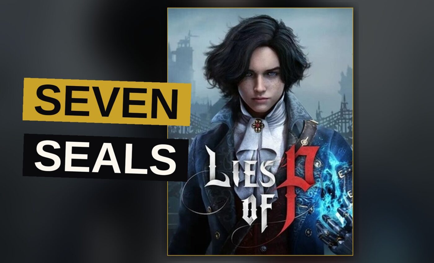 Angels and demons clash above a ruined city built from the seals of the apocalypse.