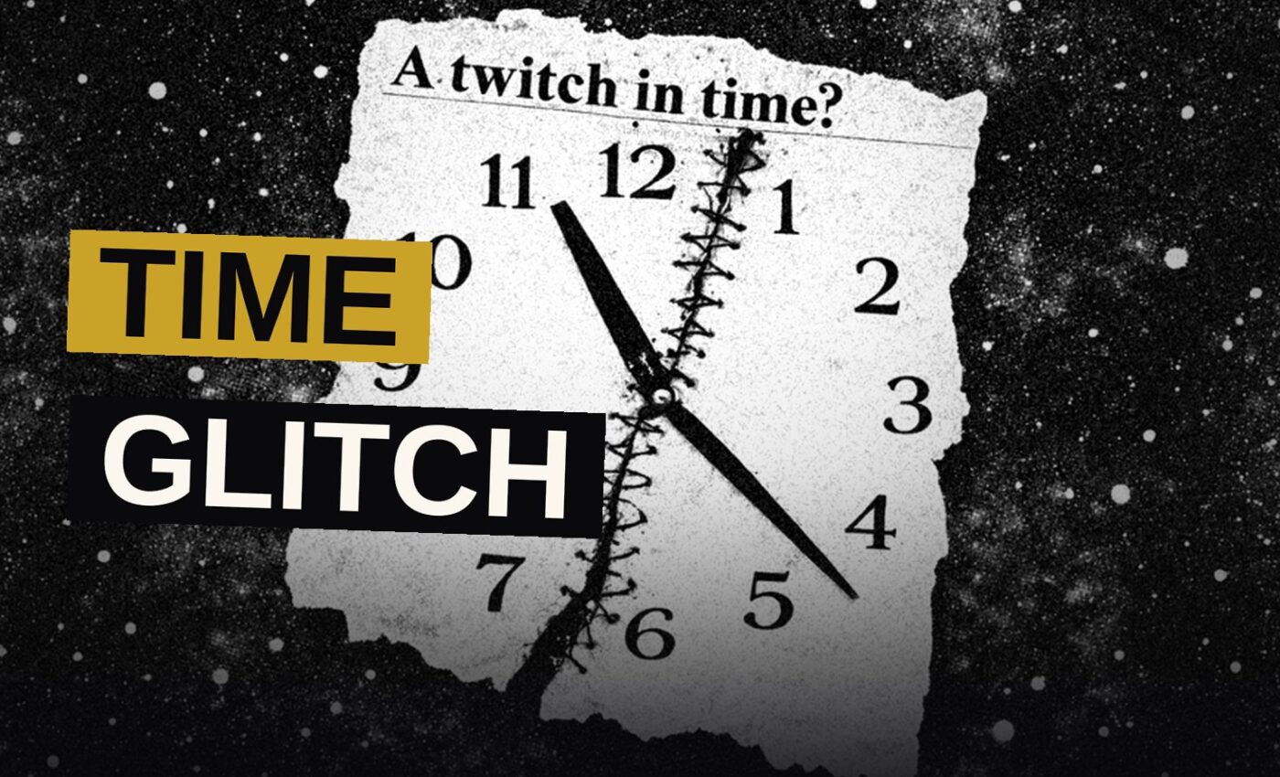 A blurred clock face representing the inherent uncertainty of time itself.