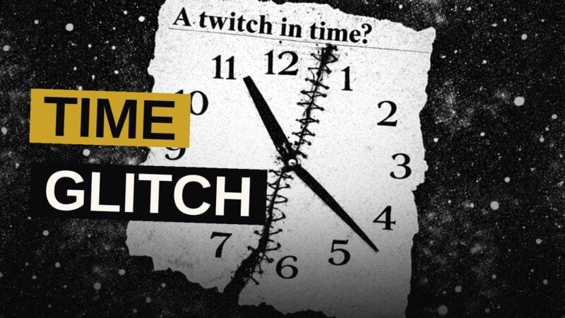 A blurred clock face representing the inherent uncertainty of time itself.